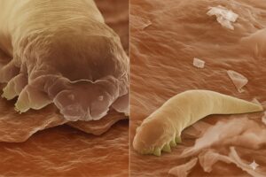 Кожный клещ Demodex — возбудитель демодекоза